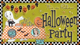 🎃Retro Halloween Party! Goodie Ghost Clay Character🎃