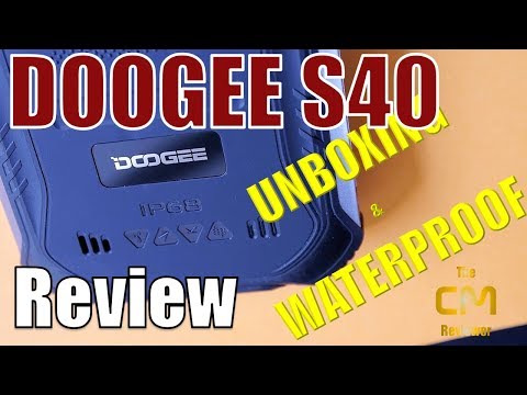 DOOGEE S40 Unboxing & Waterproof: Budget Outdoor Smartphone (Deutsch, eng. hints)
