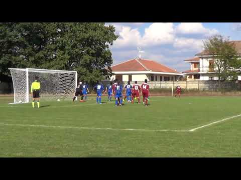 Cameri - V. Mercadante 2002: gol di Samuele De.