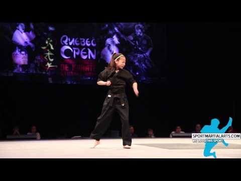 Emma Teo - 13 & Under Form Grands - Quebec Open 2015