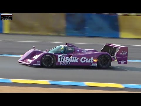 1991 Jaguar XJR-14 Amazing Sound & Flames ! Le Mans Classic 2023