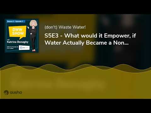 What would it Empower, if Water Actually Became a Non-Fungible Token? (Part 1)