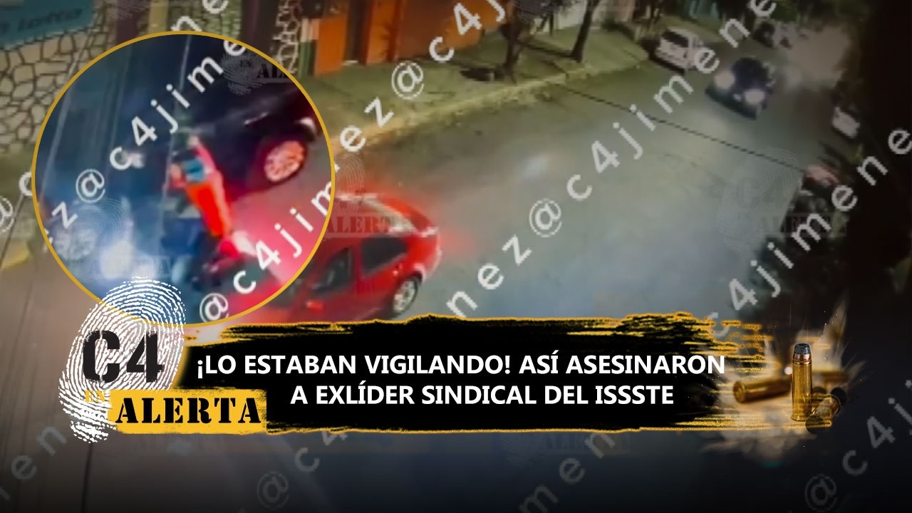 Revelan VIDEO del asesinato de Luis Miguel, exlíder sindical del ISSSTE en Tlalpan