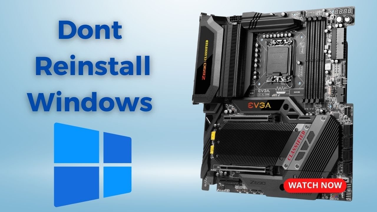 Do you need to reinstall Windows 10 after replacing motherboard and CPU