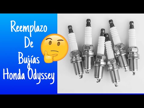 REEMPLAZO DE BUJÍAS HONDA ODYSSEY 3.5L 2006