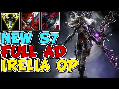 NEW FULL AD IRELIA BUILD! - PRE SEASON 7 IRELIA TOP GAMEPLAY!