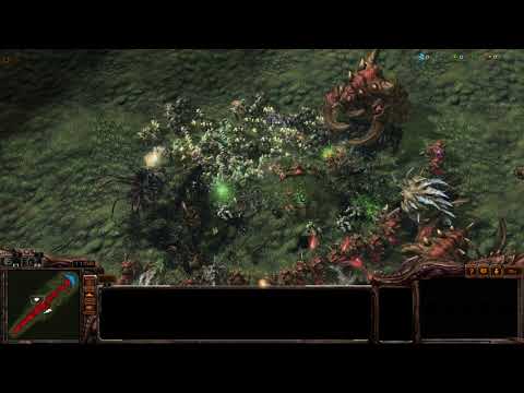 StarCraft 2 - Zerg vs Protoss All Ground Unit Battle