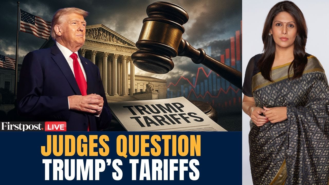 Trump vs Supreme Court Judges LIVE: Will US Supreme Court Strike Down Trump's Tariffs? |Palki Sharma