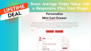 Mini Cart Drawer Lifetime Deal - Enhance Mobile Shopping UX