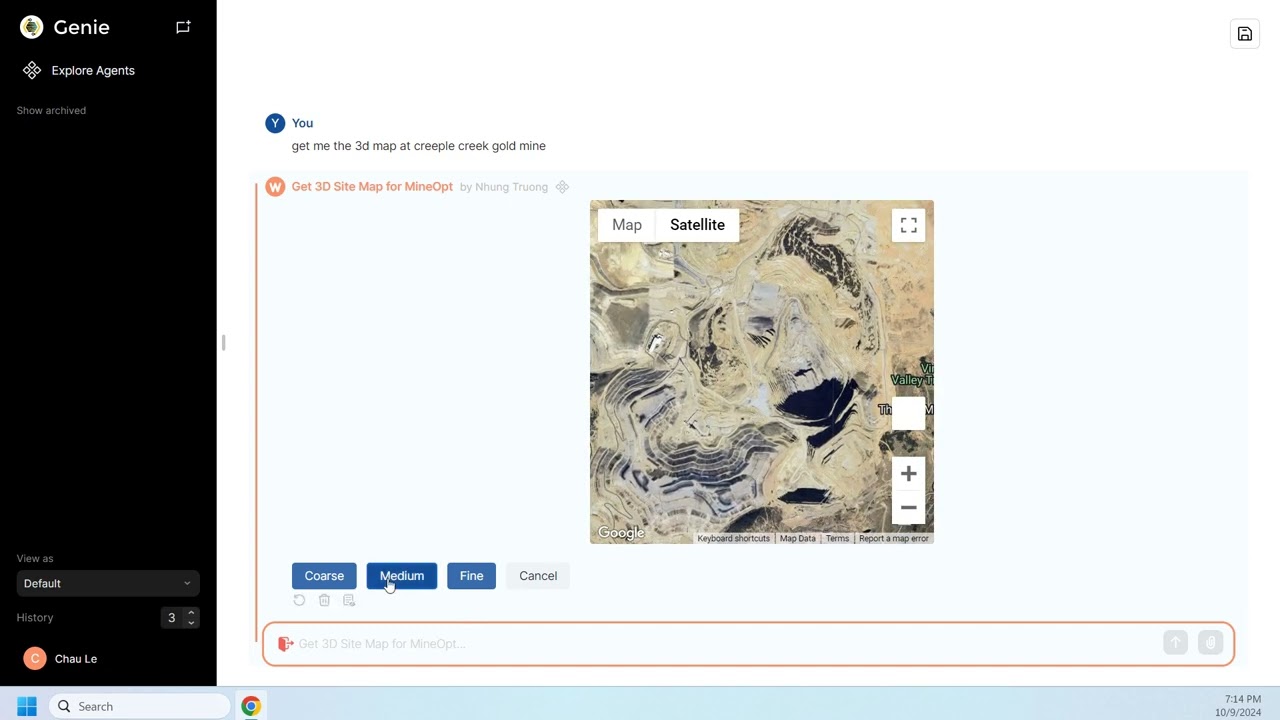Getting 3D Maps with MaxGPT