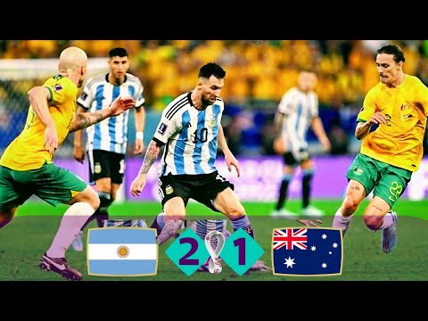 Argentina vs. Australia | FIFA World Cup 2022 | Full Match Highlights | HD 1080P