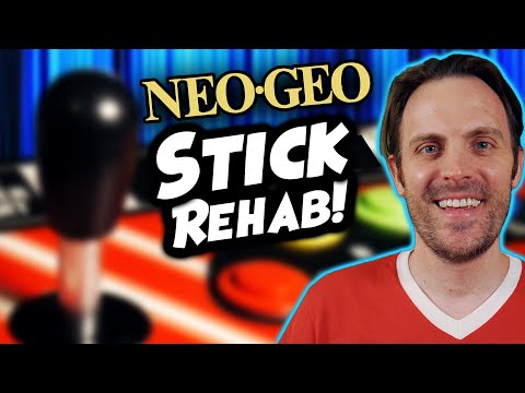 Neo Geo Arcade Stick Rehab & Repair!