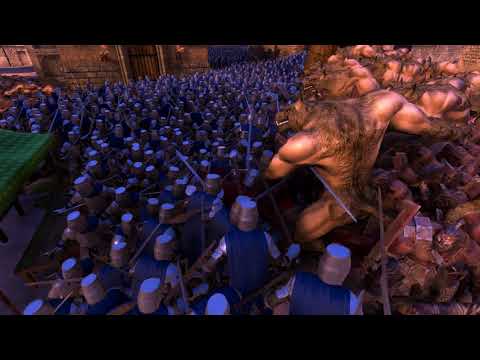 Evil vs Good UEBS Huge battle 10k+ Fighters