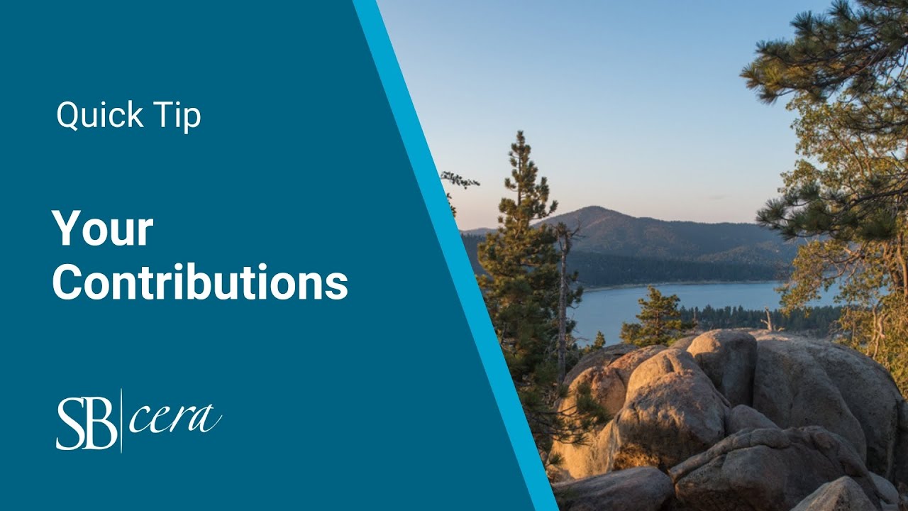 Quick Tip: Your Contributions