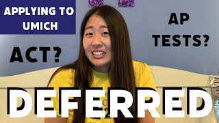 How I Got Into UMICH