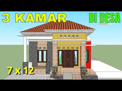 94 Contoh Denah Rumah Ukuran 7x12 Paling Baru Denah