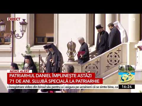 Patriarhul Daniel împlineşte 71 de ani. Slujbă specială la Patriarhie