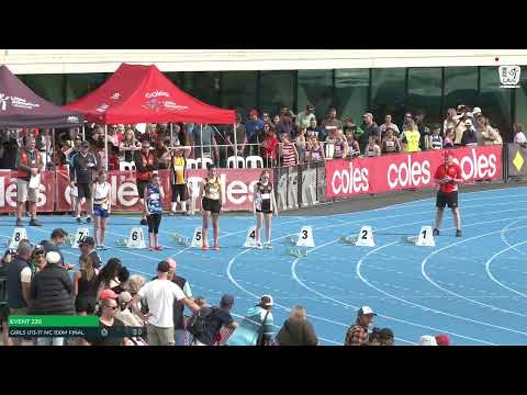 Girls U13-17 Multi-Class 100m Final: 2022/23 State Track and Field Championships