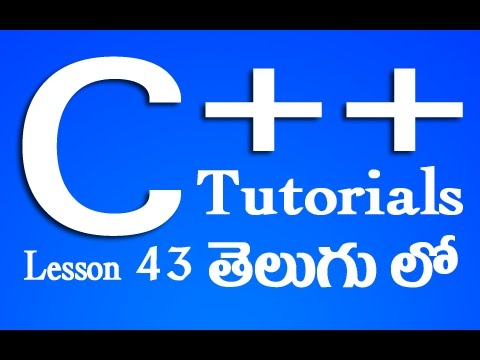 C Tutorials in Telugu Lesson 1