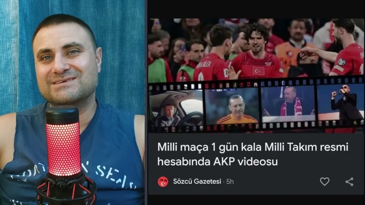 CY - Milli Takımın Kanalındaki Akp Videosu