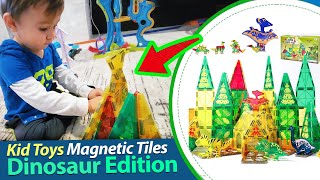 Magnetic Tiles Building Blocks Toys for Kids Review - Best Educational Montessori Toys for Toddlers