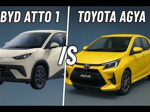 Perbandingan BYD Atto 1 vs Toyota Agya