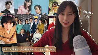 Want to Study Korean With K-Dramas? Try These! | Natural Korean Listening