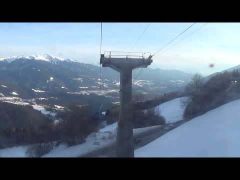 Discesa integrale funivia Hölzl "Maranza / Meransen" - Rio di Pusteria / Mühlbach (BZ) / Seilbahn