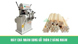Máy chà nhám cây tròn Woodmaster WM-80B2