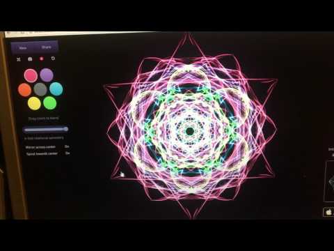 Weave Silk-Interactive Generative Art-(Video#24)