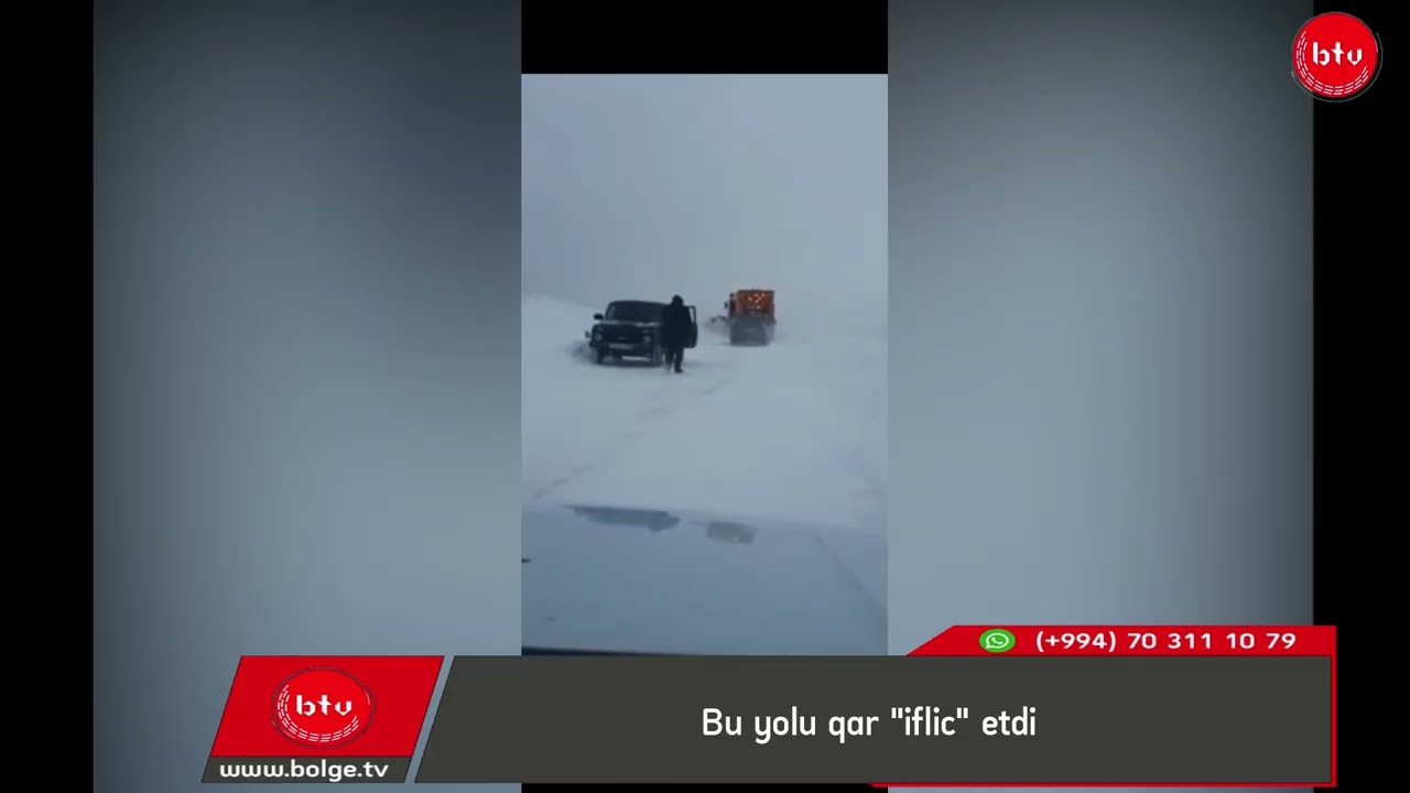 Bu yolu qar "iflic" etdi