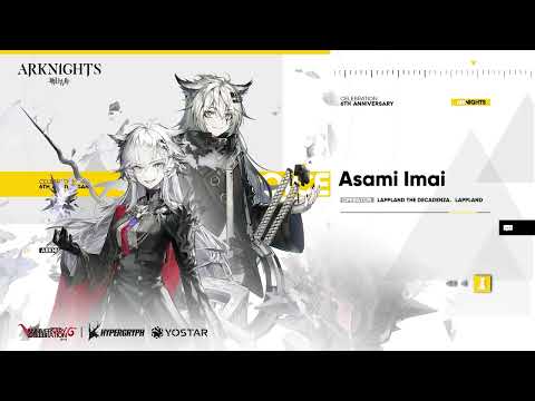 Arknights 6th Anniversary CV Greetings 02