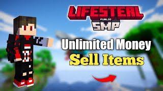 How to sell Items in Lifesteal SMP || Mineheart SMP