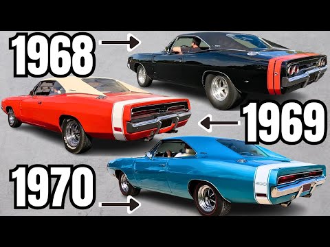 Dodge Charger Differences: 1968 – 1970 Mopar Muscle Car Showdown