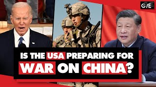 The US continues preparing for war on China