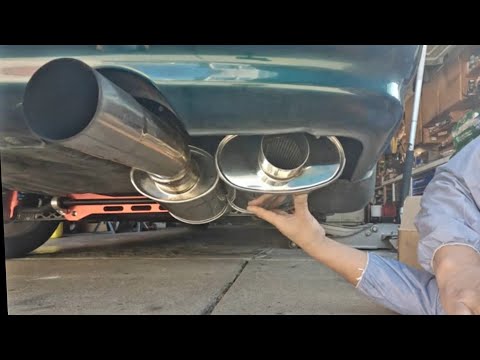 Yonaka muffler vs Vibrant Ultra Quite resonator exhaust sound!