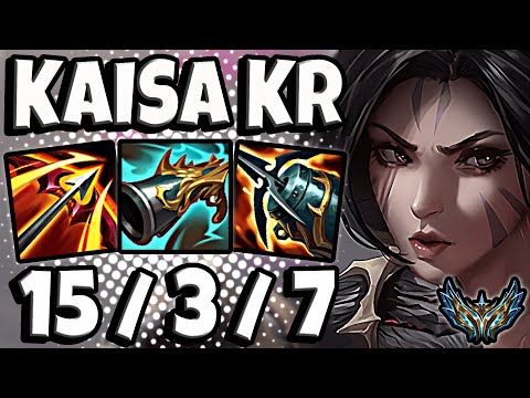 Kaisa vs Xayah [ ADC ] Lol Korea Challenger Patch 13.4 ✅
