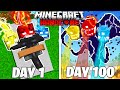 I Survived 100 Days As An ELEMENTAL WITHERSTORM In HARDCORE Minecraft