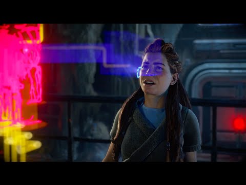 Aloy discovers that Ted Faro is still alive - HORIZON FORBIDDEN WEST (PS5)