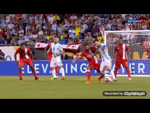 Lionel Messi vs Panamá (Copa America Centenario) HD 720p