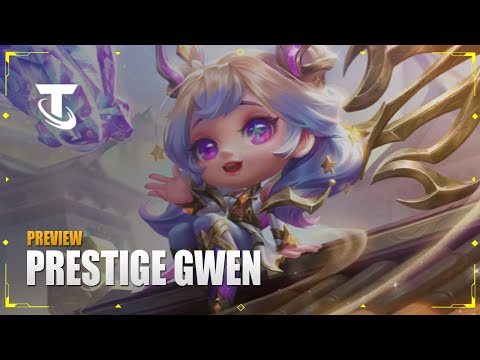 Prestige Mythmaker Gwen Chibi Preview (Chinese Server) - Teamfight Tactics