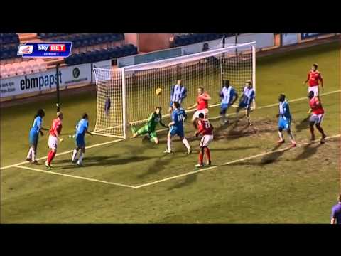 Colchester United v Crewe Alexandra - League One 2013/2014 Highlights