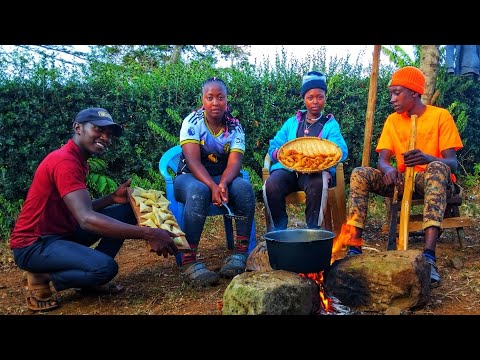 African Village Family Cooking Beef Samosas | Grandma’s Traditional Recipe