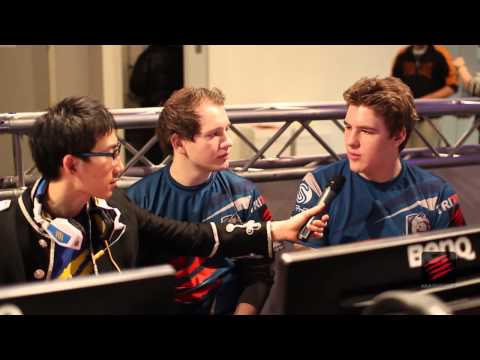 Mad Catz at DreamHack Winter 2012 -  StarNaN & SortOf Interview