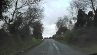 preview picture of video 'Driving On The D20 Between La Croix Saint-Pierre & Quilliac, Brittany, France 29th December 2011'