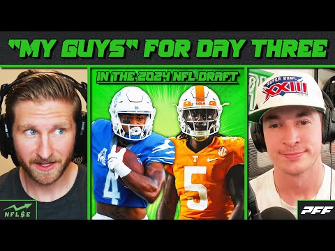 Top 20 "My Guys" For Day 3 of the 2024 NFL Draft | NFL Stock Exchange