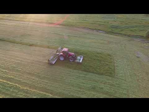 Giltrap AgriZone 1000th Case IH Optum Tractor at work