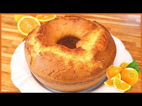 EM 2 MINUTOS VOCÊ FAZ ESSE BOLO DE LARANJA - SUPER FOFINHO - BOLO DE LIQUIDIFICADOR -Receitas de Pai