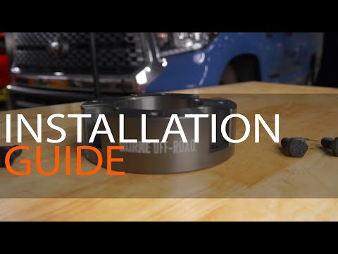 2007+ Toyota Tundra 2.5-Inch Front Leveling Kit Install Guide