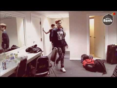 BTS 楽屋ランウェイ【140106 BTS BOMB】